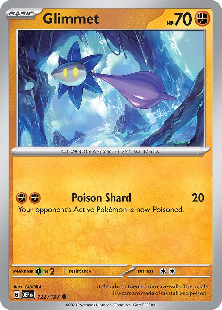 Glimmet 122/197 (SV03: Obsidian Flames)  | Good Games Adelaide SA