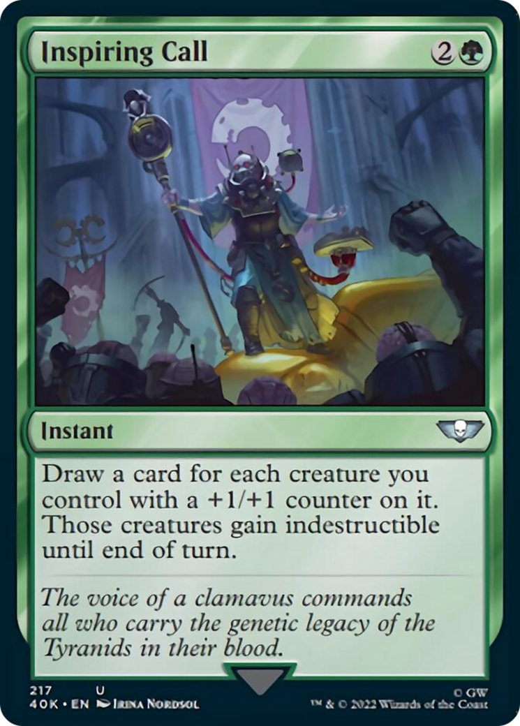 Inspiring Call [Universes Beyond: Warhammer 40,000] | Good Games Adelaide SA