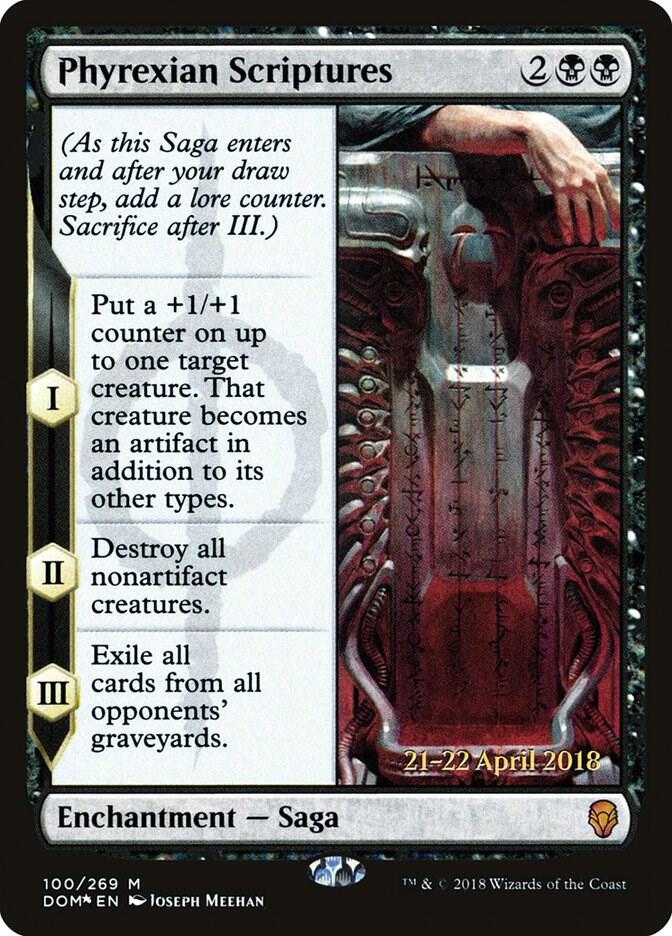Phyrexian Scriptures 100 (Prerelease Cards)  - Foil | Good Games Adelaide SA
