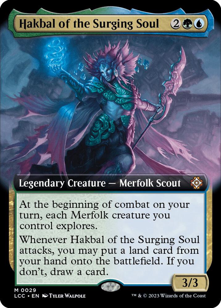 Hakbal of the Surging Soul 29 (Commander: The Lost Caverns of Ixalan)  - Foil | Good Games Adelaide SA