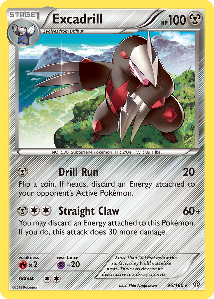 Excadrill (96/160) [XY: Primal Clash] | Good Games Adelaide SA