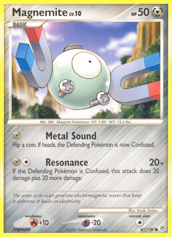 Magnemite (87/130) [Diamond & Pearl: Base Set] | Good Games Adelaide SA
