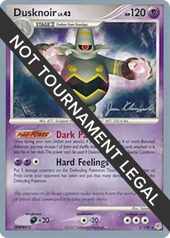 Dusknoir 2008 Jason Klaczynski 2/130 (World Championship Decks)  | Good Games Adelaide SA