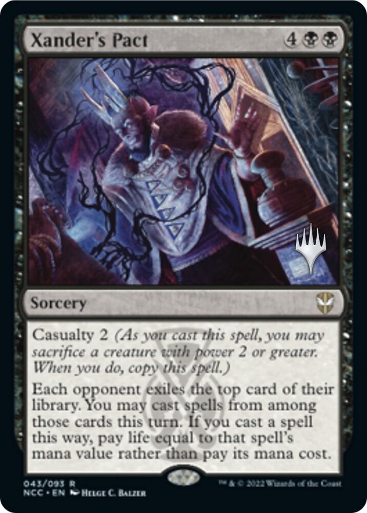 Xanders Pact 43 (Promo Pack: Streets of New Capenna)  - Foil | Good Games Adelaide SA