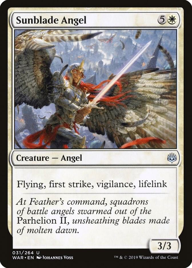Sunblade Angel 31 (War of the Spark)  | Good Games Adelaide SA