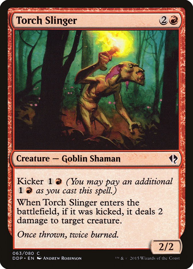 Torch Slinger [Duel Decks: Zendikar vs. Eldrazi] | Good Games Adelaide SA