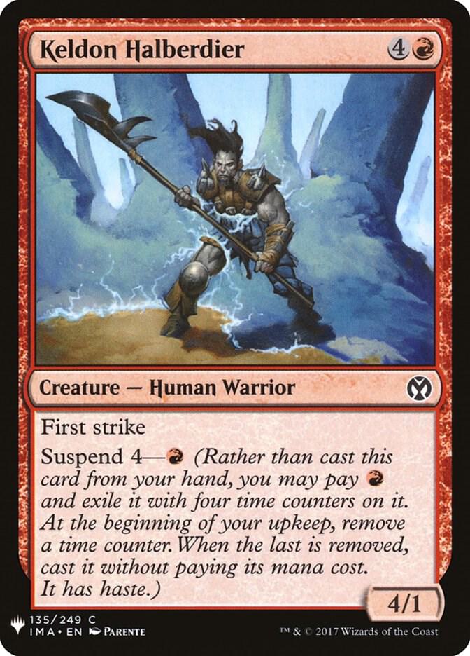 Keldon Halberdier 135 (The List Reprints)  | Good Games Adelaide SA