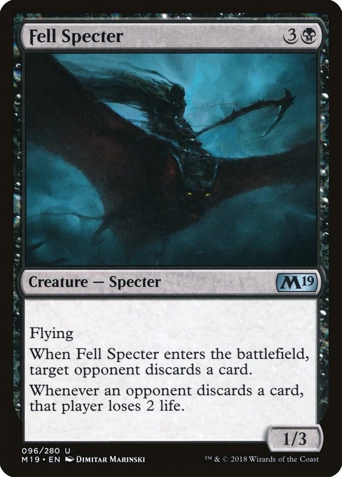 Fell Specter 96 (Core Set 2019)  - Foil | Good Games Adelaide SA