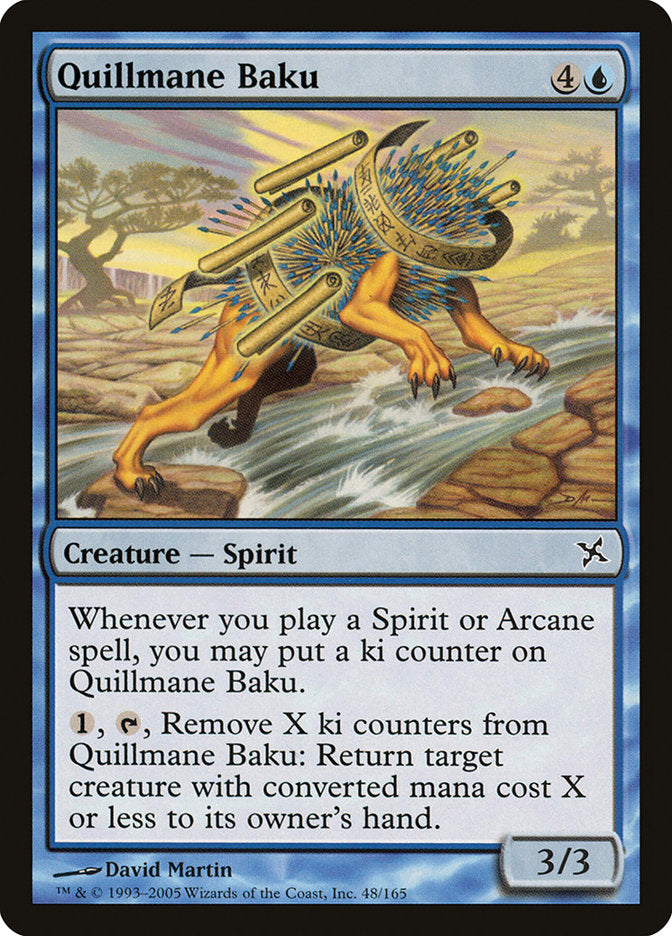 Quillmane Baku 48 (Betrayers of Kamigawa)  - Foil | Good Games Adelaide SA