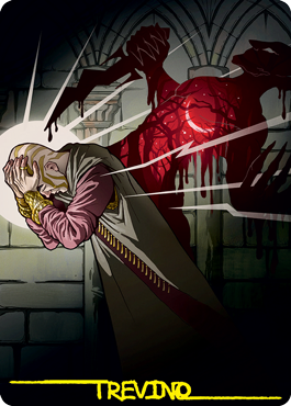 Agonizing Remorse Art Card (Gold-Stamped Signature) [Strixhaven: School of Mages Art Series] | Good Games Adelaide SA