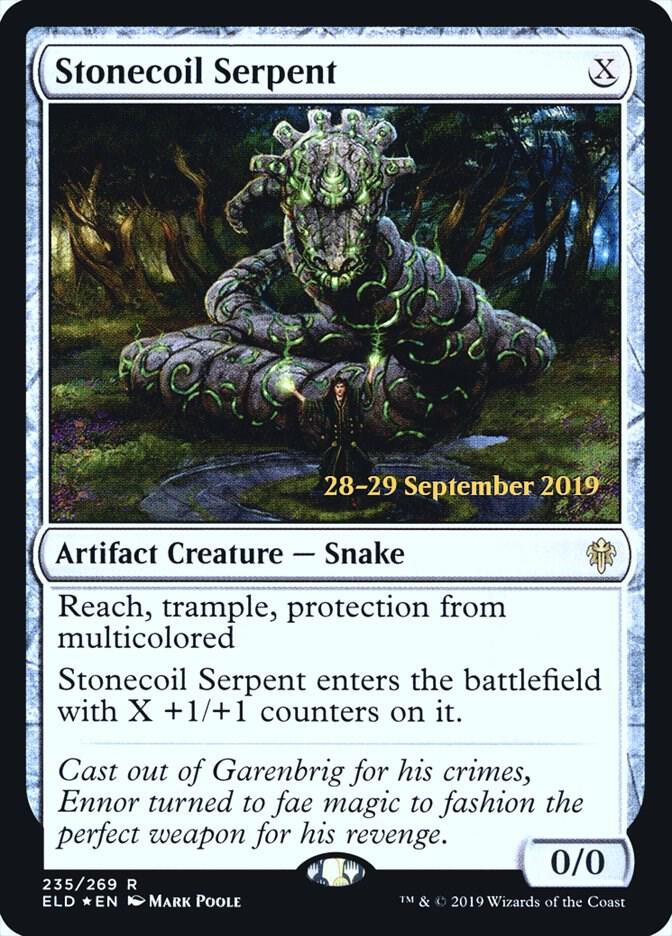 Stonecoil Serpent 235 (Prerelease Cards)  - Foil | Good Games Adelaide SA