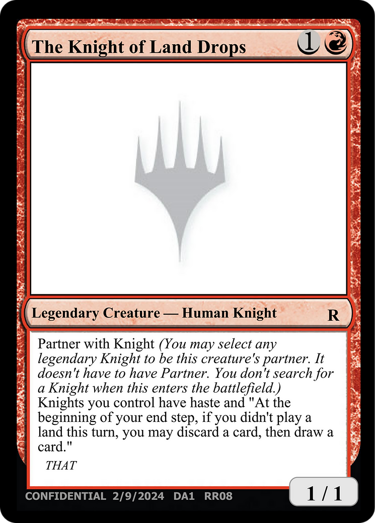 The Knight of Land Drops [Unknown Event] | Good Games Adelaide SA