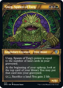 Uurg Spawn of Turg Showcase 324 (Dominaria United)  | Good Games Adelaide SA