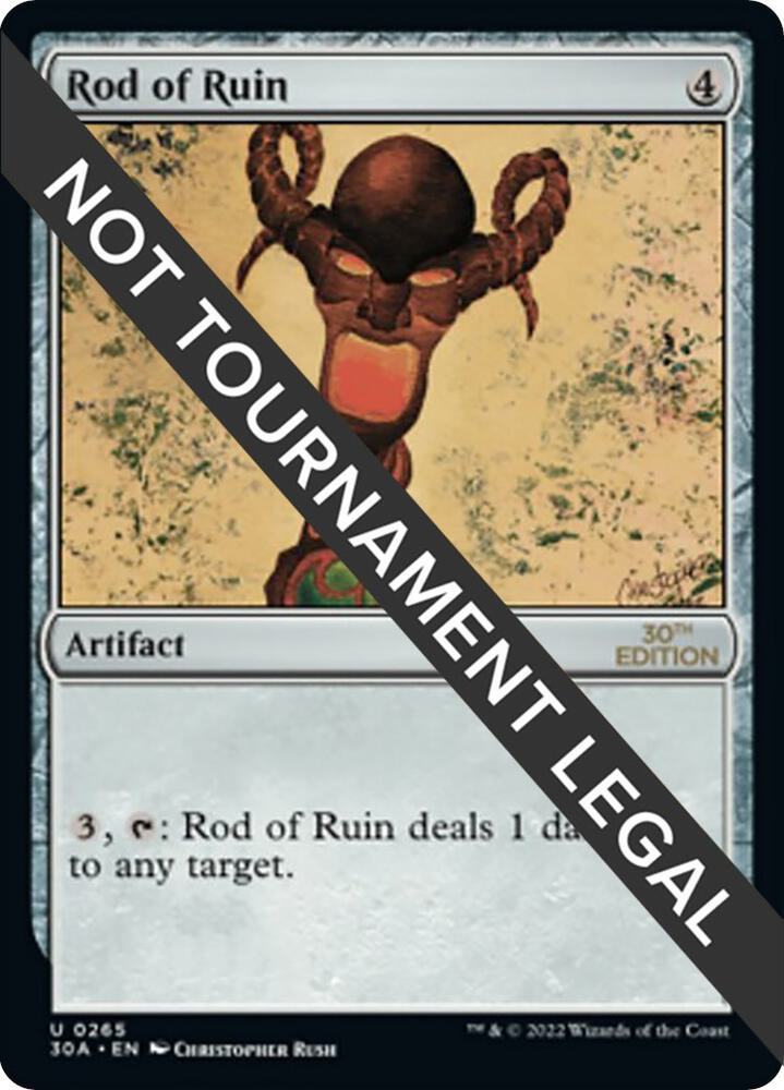 Rod of Ruin 265/594 (30th Anniversary Edition)  | Good Games Adelaide SA