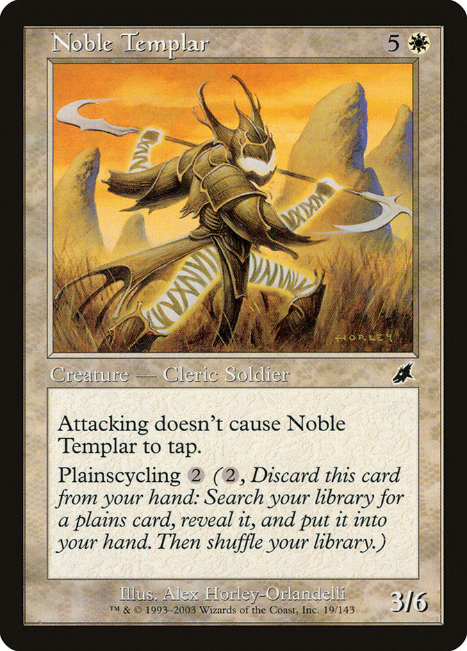 Noble Templar [Scourge] | Good Games Adelaide SA