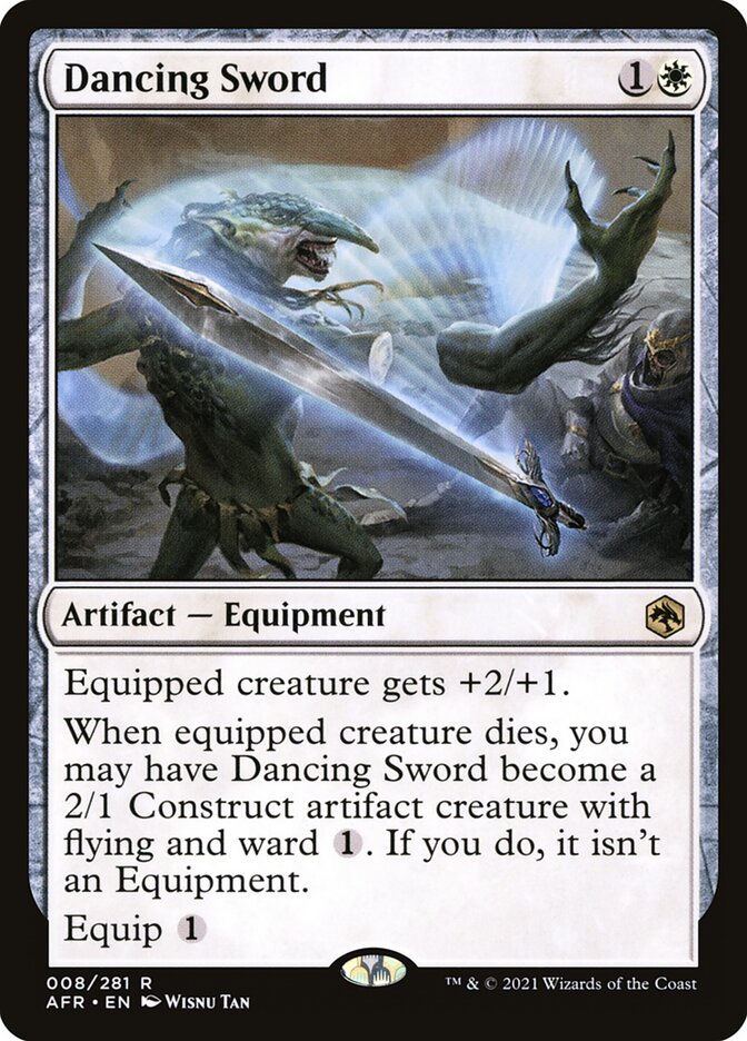 Dancing Sword 8 (Adventures in the Forgotten Realms)  - Foil | Good Games Adelaide SA