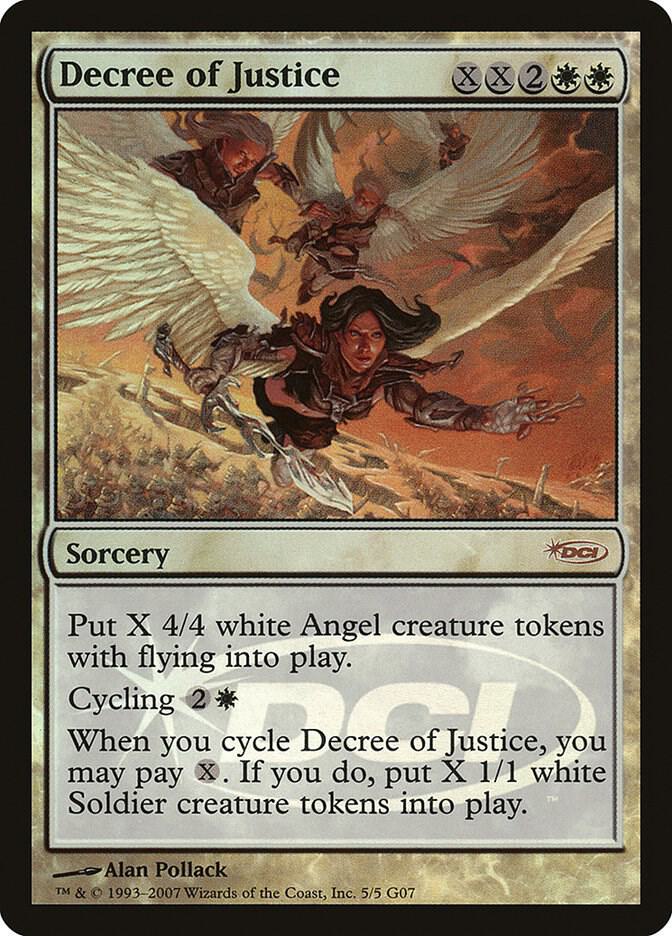 Decree of Justice 5/5 (Judge Promos)  - Foil | Good Games Adelaide SA