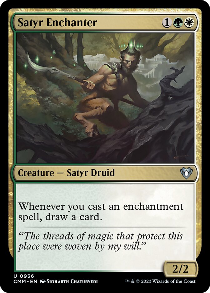 Satyr Enchanter 936 (Commander Masters)  | Good Games Adelaide SA