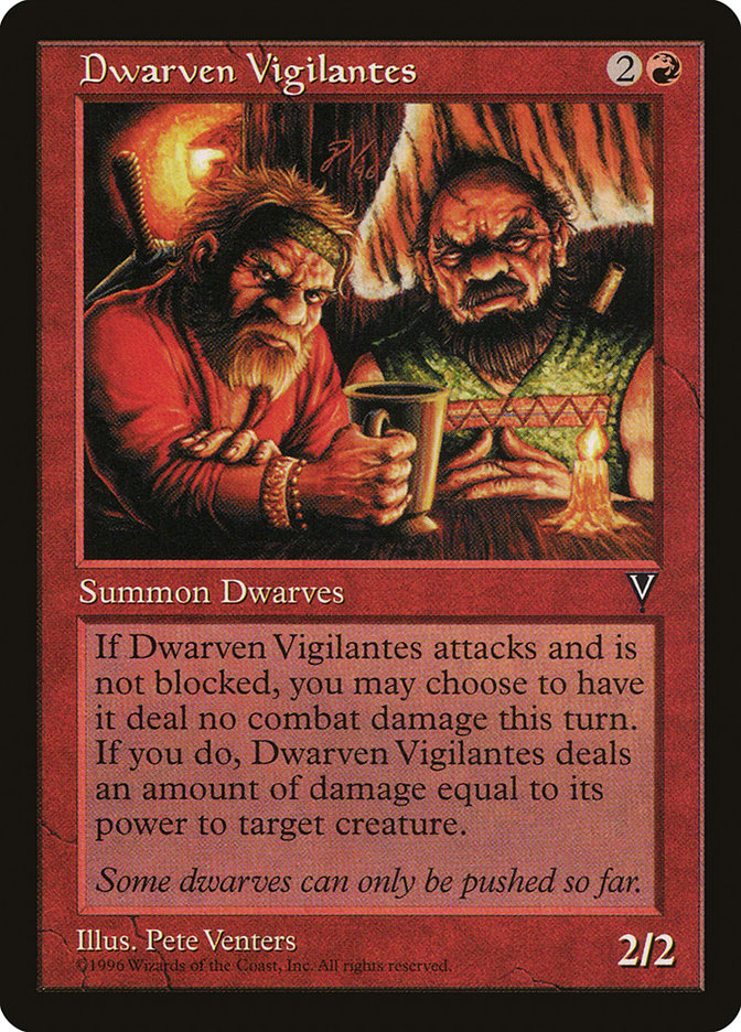 Dwarven Vigilantes  (Visions)  | Good Games Adelaide SA