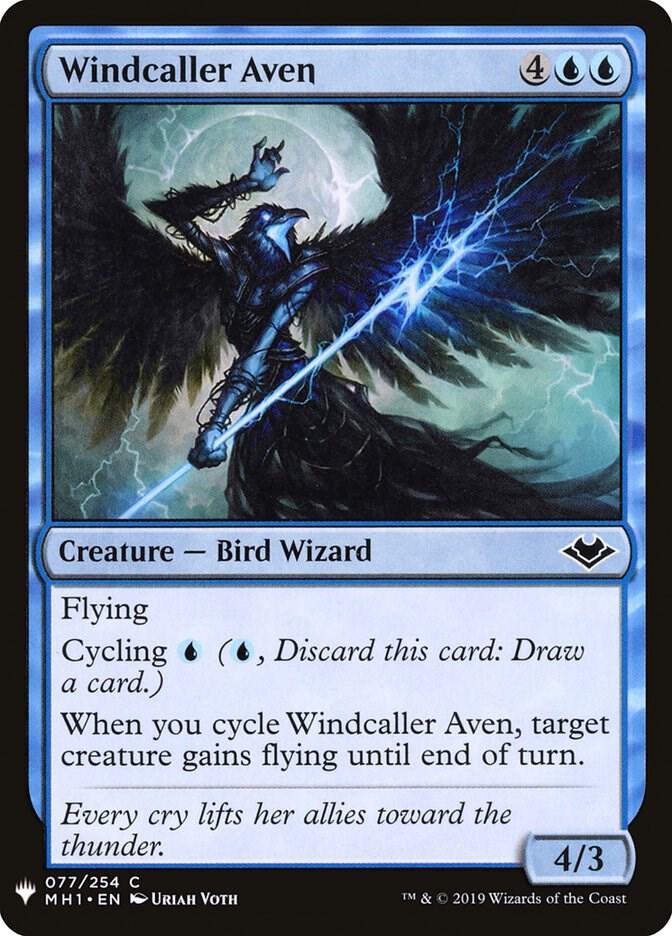 Windcaller Aven 77 (The List Reprints)  | Good Games Adelaide SA