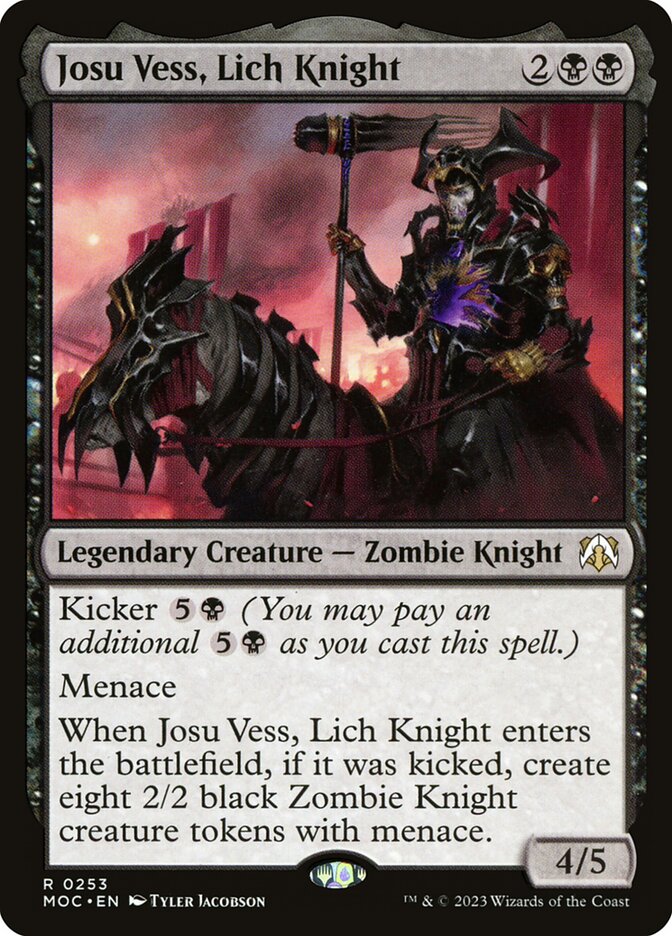Josu Vess, Lich Knight 253 (Commander: March of the Machine)  | Good Games Adelaide SA