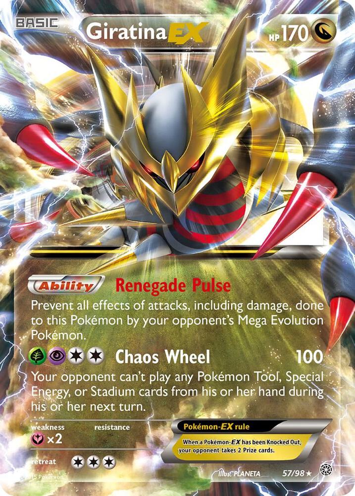 Giratina EX 57/98 (XY - Ancient Origins)  - Holofoil | Good Games Adelaide SA