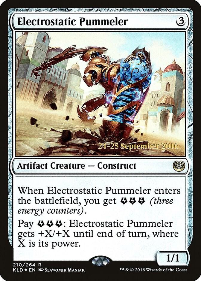 Electrostatic Pummeler 210 (Prerelease Cards)  - Foil | Good Games Adelaide SA