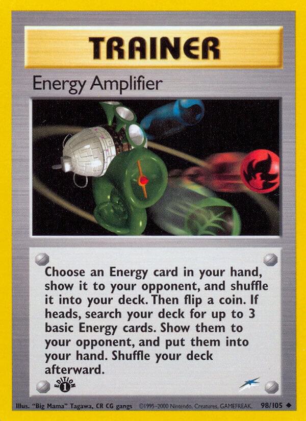 Energy Amplifier 098/105 (Neo Destiny)  - 1st Edition | Good Games Adelaide SA