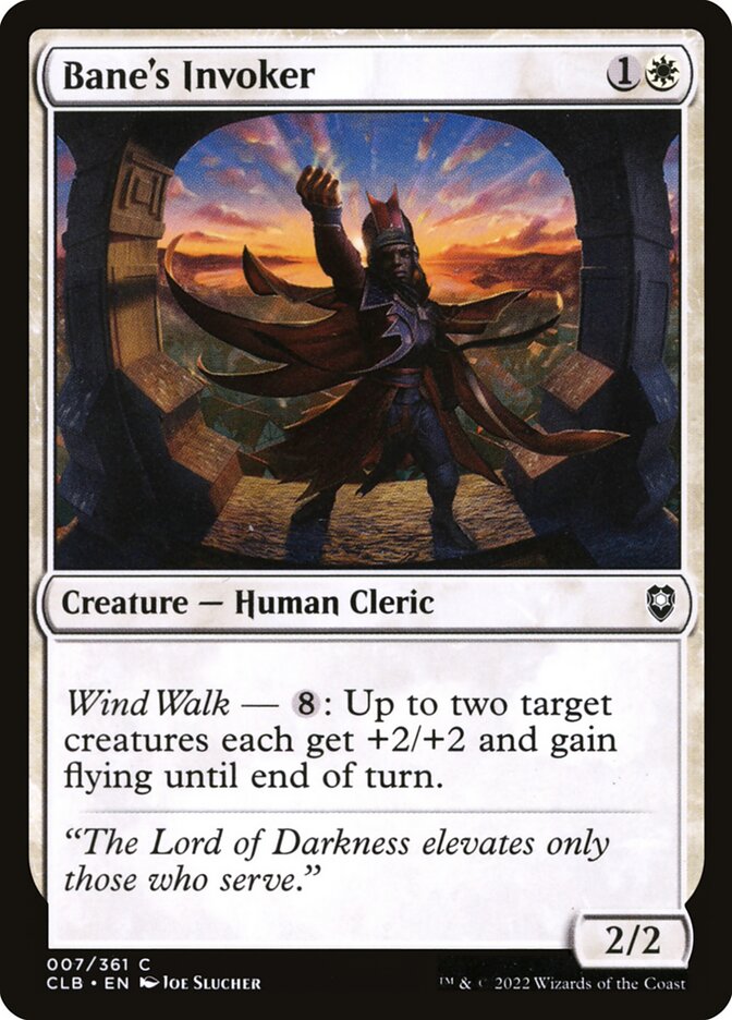 Bane's Invoker 7 (Commander Legends: Battle for Baldur's Gate)  - Foil | Good Games Adelaide SA