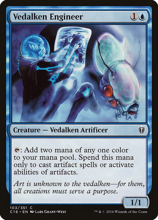 Vedalken Engineer 103 (Commander 2016)  | Good Games Adelaide SA