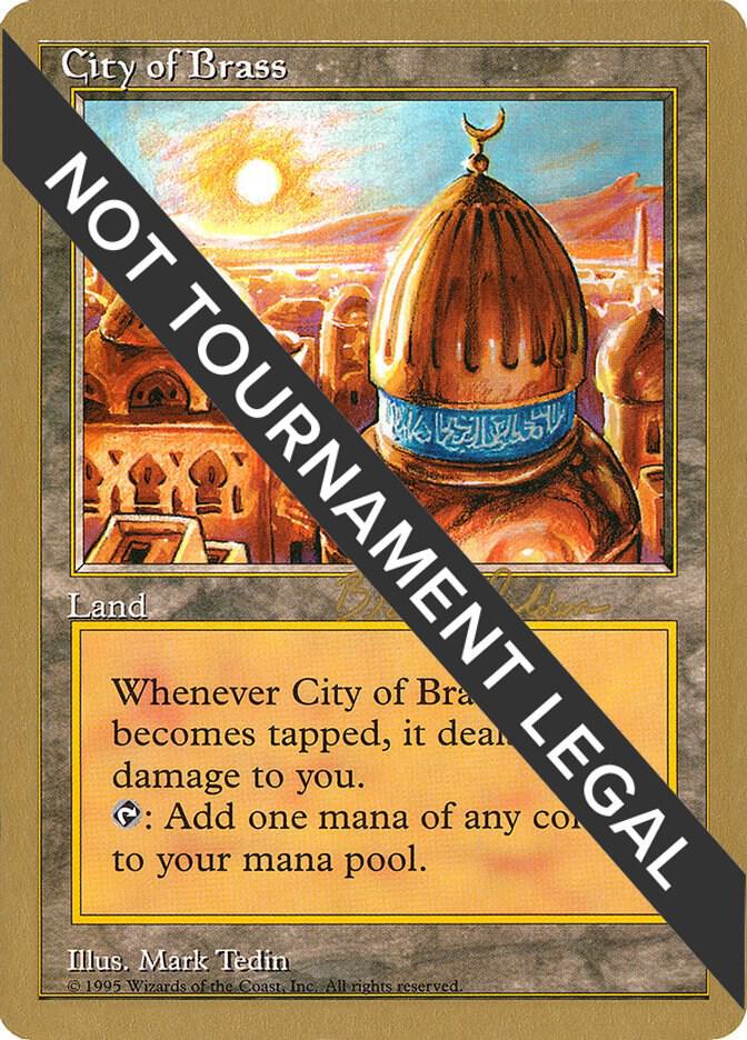 City of Brass 1998 Brian Selden CHR  (World Championship Decks)  | Good Games Adelaide SA