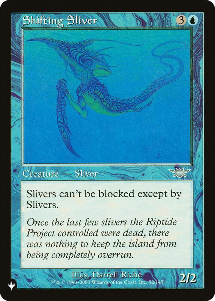 Shifting Sliver 52/145 (The List Reprints)  | Good Games Adelaide SA