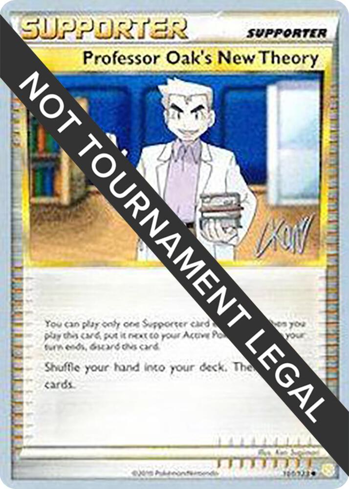 Professor Oak's New Theory 2011 Christopher Kan 101/123 (World Championship Decks)  | Good Games Adelaide SA