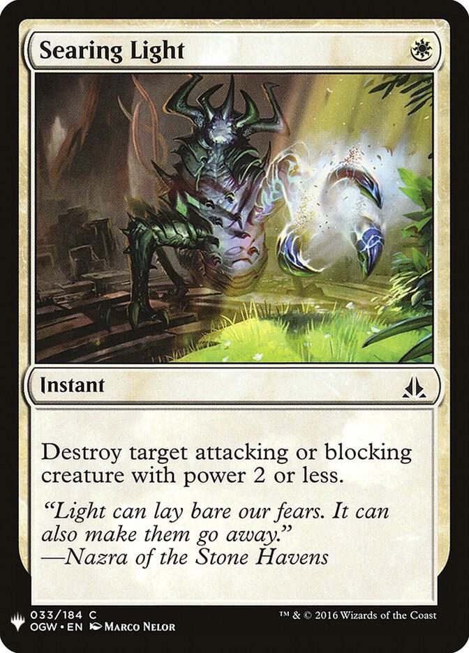 Searing Light 33 (The List Reprints)  | Good Games Adelaide SA