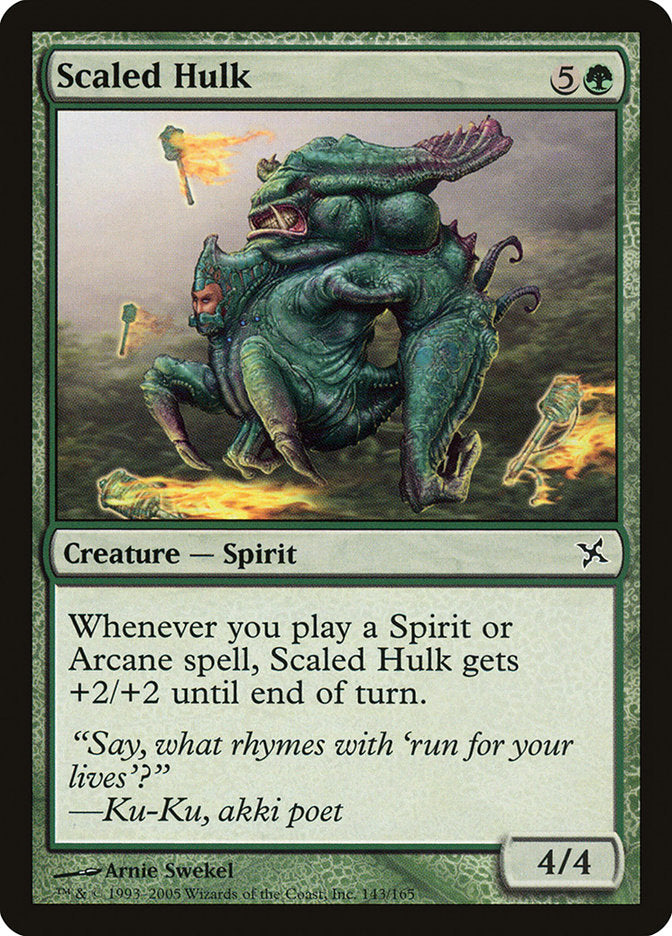 Scaled Hulk 143 (Betrayers of Kamigawa)  - Foil | Good Games Adelaide SA