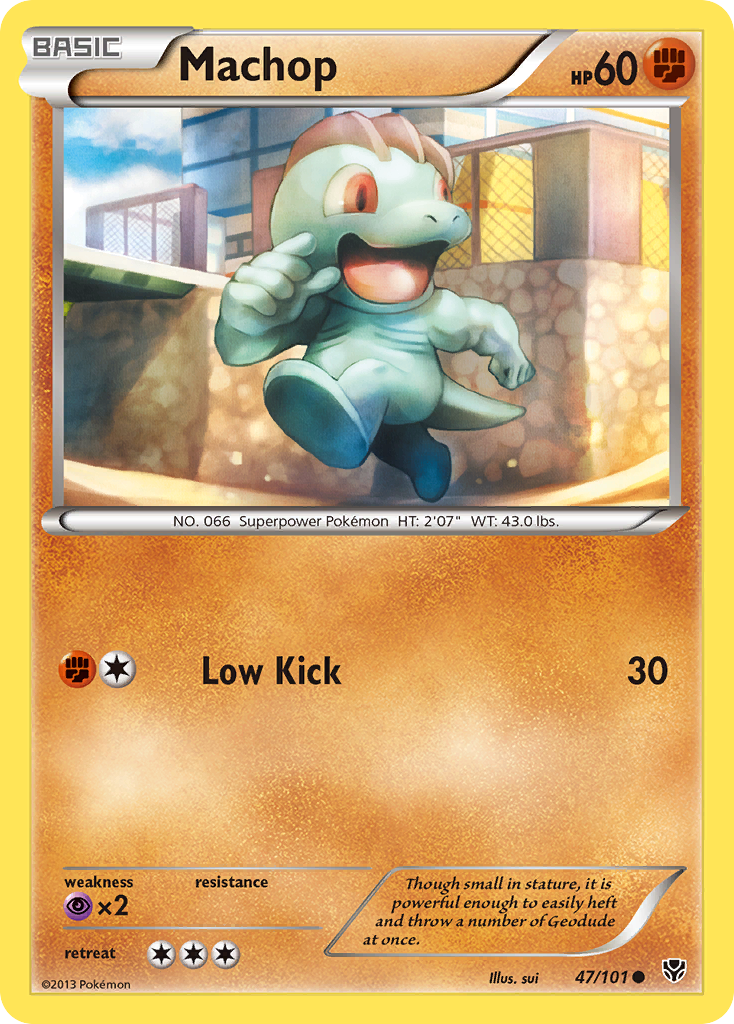 Machop (47/101) [Black & White: Plasma Blast] | Good Games Adelaide SA
