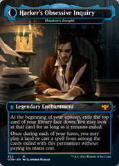 Jonathan Harker // Harker's Obsessive Inquiry - Jacob Hauken, Inspector // Hauken's Insight (Borderless) (Dracula Series) [Innistrad: Crimson Vow] | Good Games Adelaide SA