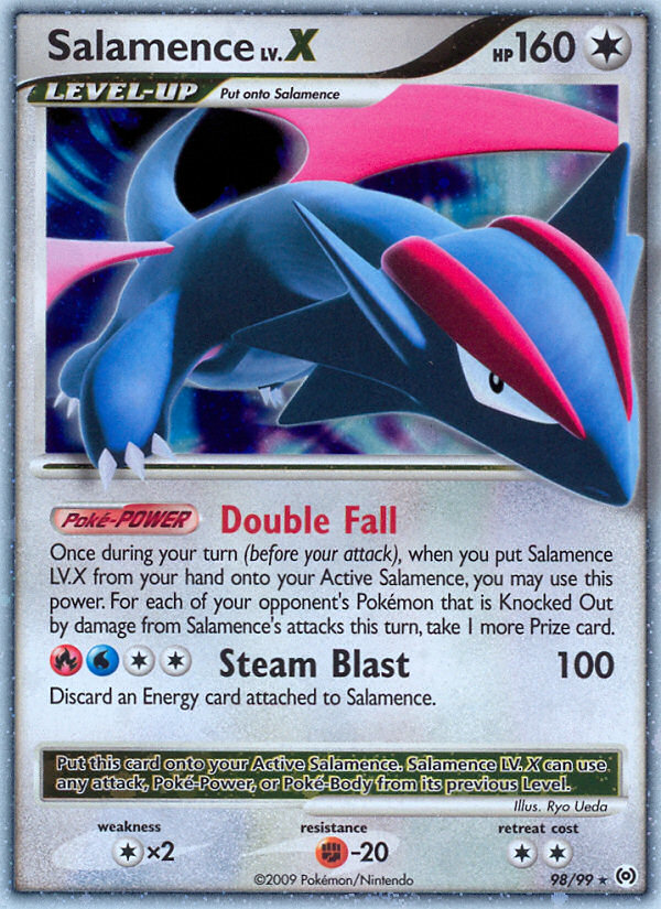 Salamence LV.X (98/99) [Platinum: Arceus] | Good Games Adelaide SA