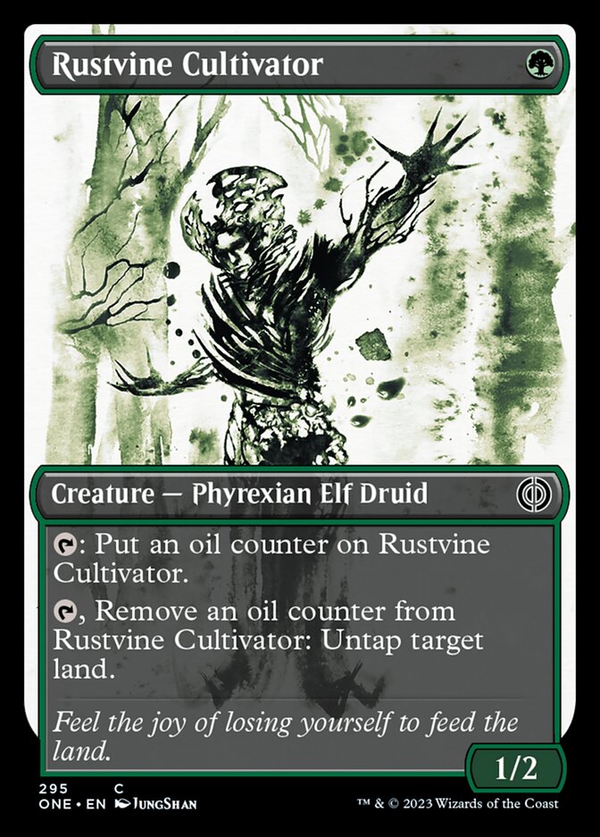 Rustvine Cultivator (Showcase Ichor) [Phyrexia: All Will Be One] | Good Games Adelaide SA