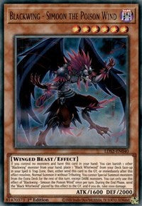 Blackwing - Simoon the Poison Wind [LDS2-EN040] Ultra Rare | Good Games Adelaide SA