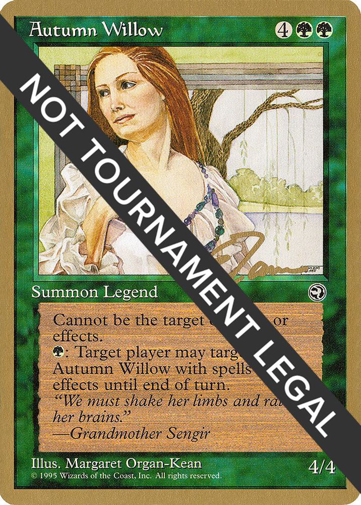 Autumn Willow 1996 Eric Tam HML  (World Championship Decks)  | Good Games Adelaide SA