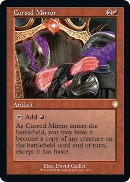 Cursed Mirror Retro Frame 115 (Commander: The Brothers' War)  | Good Games Adelaide SA