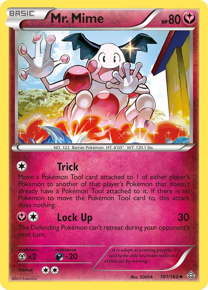 Mr. Mime 101/160 (XY - Primal Clash)  | Good Games Adelaide SA