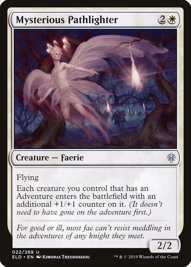 Mysterious Pathlighter 22 (Throne of Eldraine)  - Foil | Good Games Adelaide SA