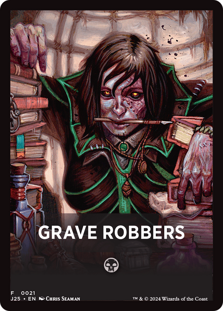 Grave Robbers Theme Card [Foundations Jumpstart Front Cards] | Good Games Adelaide SA