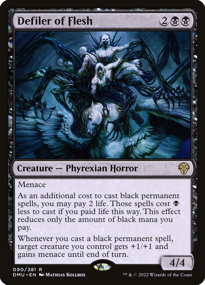 Defiler of Flesh 90 (Dominaria United)  - Foil | Good Games Adelaide SA