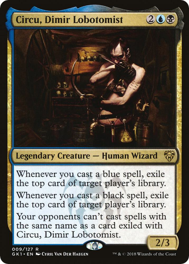 Circu, Dimir Lobotomist 9 (Guilds of Ravnica: Guild Kits)  | Good Games Adelaide SA