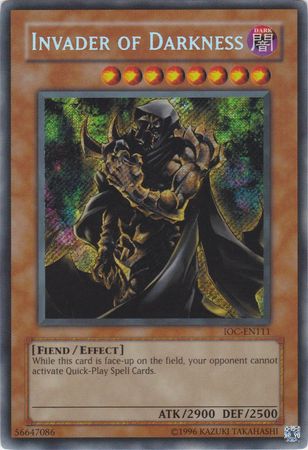 Invader of Darkness [IOC-EN111] Secret Rare | Good Games Adelaide SA