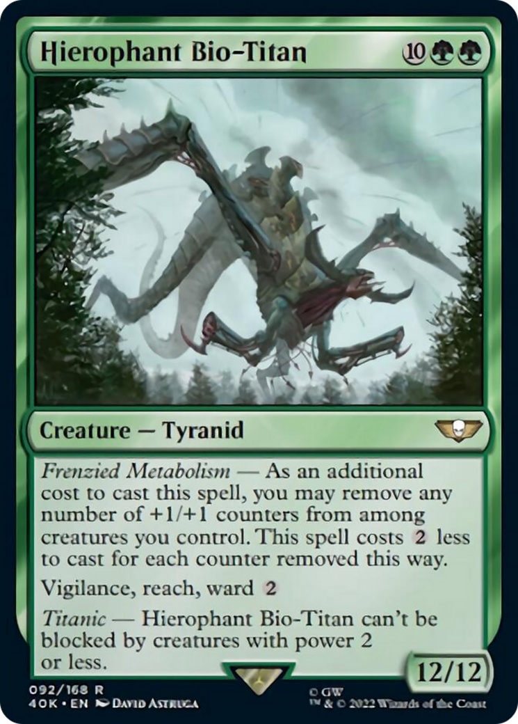 Hierophant Bio-Titan [Universes Beyond: Warhammer 40,000] | Good Games Adelaide SA