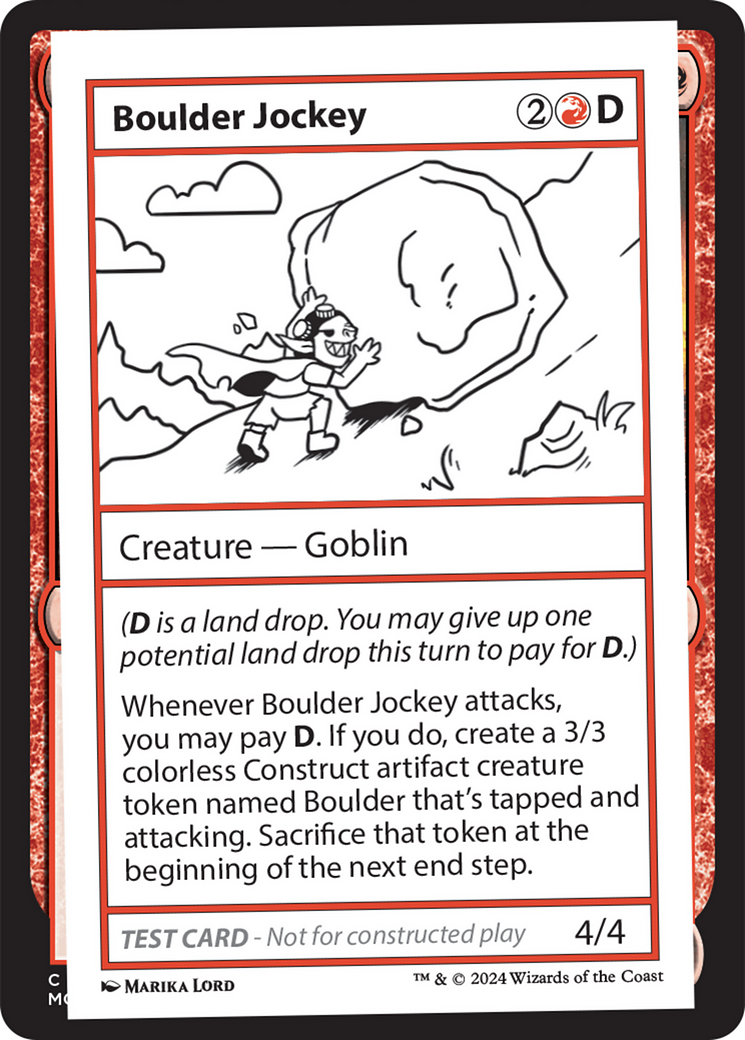 Boulder Jockey [Mystery Booster 2 Playtest Cards] | Good Games Adelaide SA